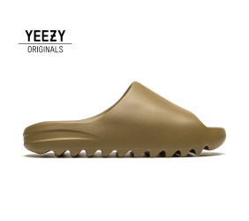 Adidas Yeezy Slide Soot Gold