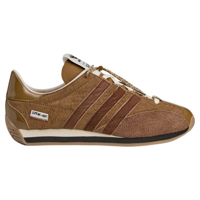 Adidas Originals Country OG x SFTM Pony Hair Pack maroon