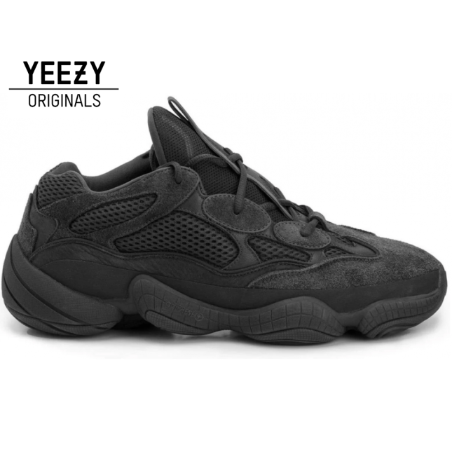 Adidas Yeezy 500 Desert Rat black
