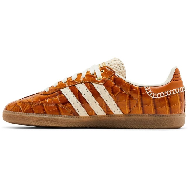 Wales Bonner x Adidas Samba OG Croc night brown