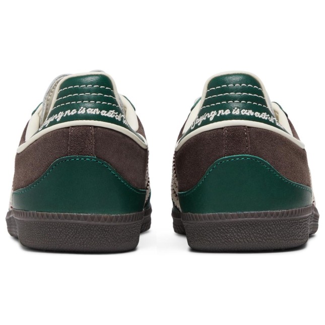 NOTITLE x Adidas Samba green