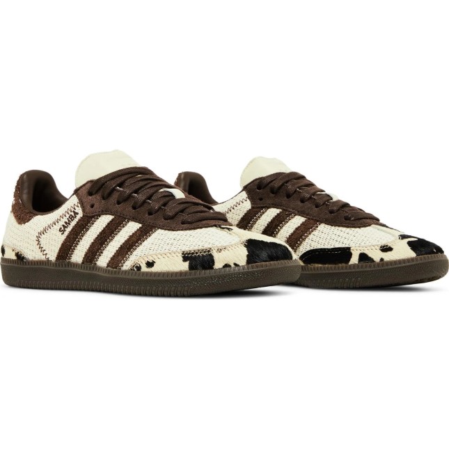 NOTITLE x Adidas Samba OG cow print