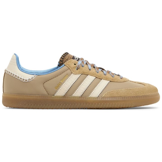 Wales Bonner x Adidas Samba Nylon desert white