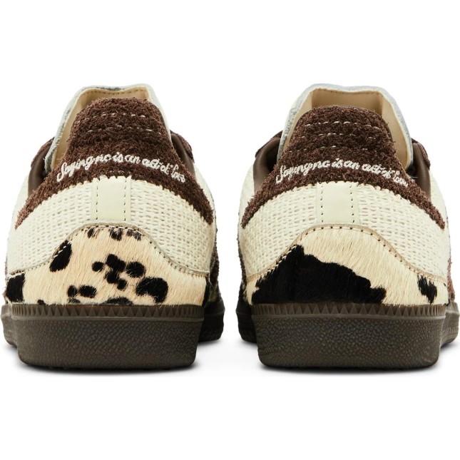 NOTITLE x Adidas Samba OG cow print