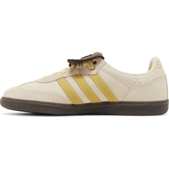 Wales Bonner x Adidas Samba ecru tint yellow