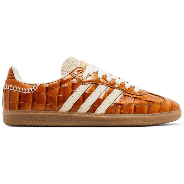 Wales Bonner x Adidas Samba OG Croc night brown