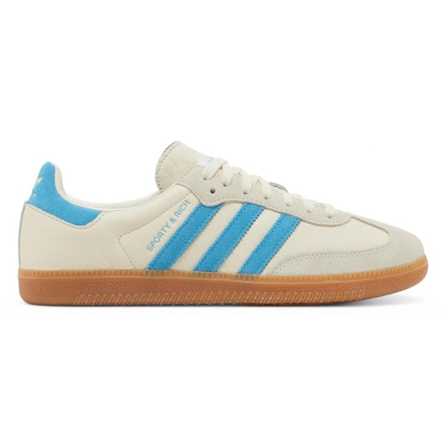 Sporty & Rich x Adidas OG cream blue