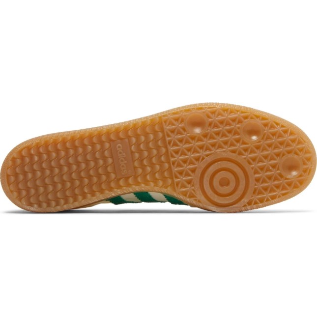 Wales Bonner x Adidas Samba cream white bold green