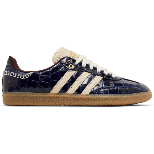 Wales Bonner x Adidas Samba OG Croc collegiate navy