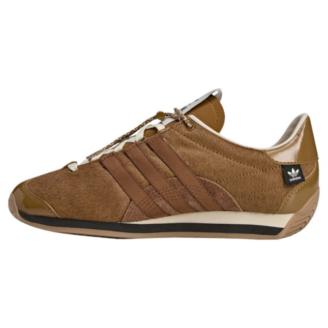 Adidas Originals Country OG x SFTM Pony Hair Pack maroon