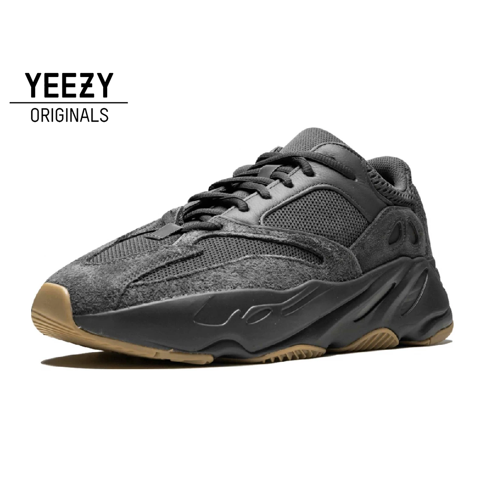 Yeezy 700 hot sale black on black